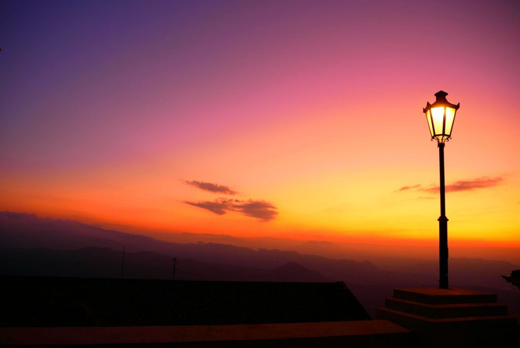 サンマリノ夕暮れ